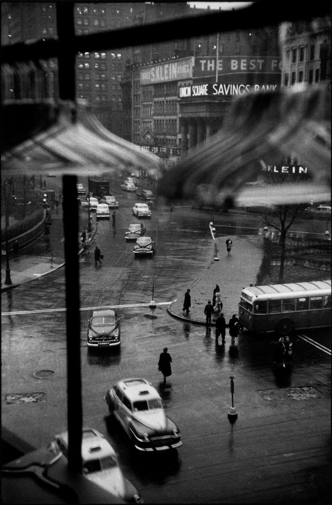 Louis Faurer (American, 1916-2001) 'Union Square from Ohrbach’s Window, New York' c. 1948-1950 