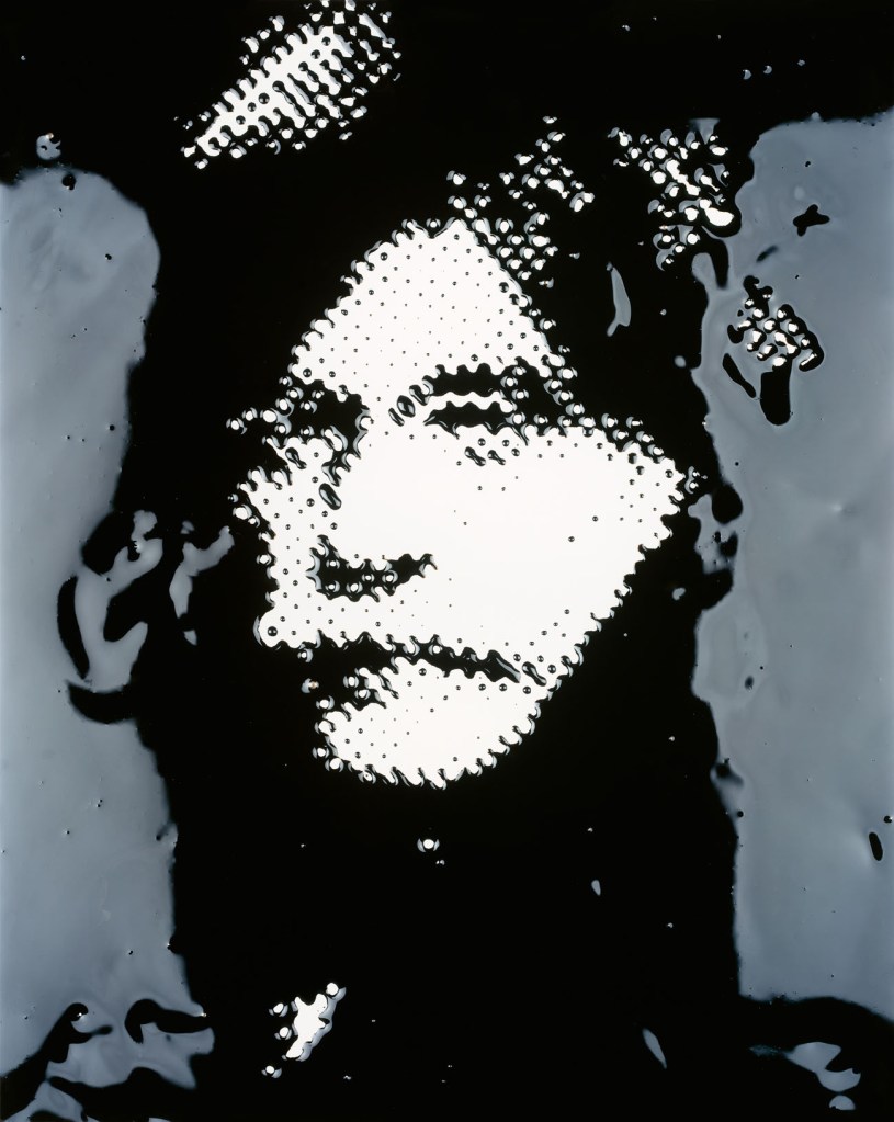 Vik Muniz (Brazilian, b. 1961) 'Alfred Stieglitz (from the series Pictures of Ink)' 2000 Vik Muniz (Brazilian, b. 1961) 'Alfred Stieglitz (from the series Pictures of Ink)' 2000