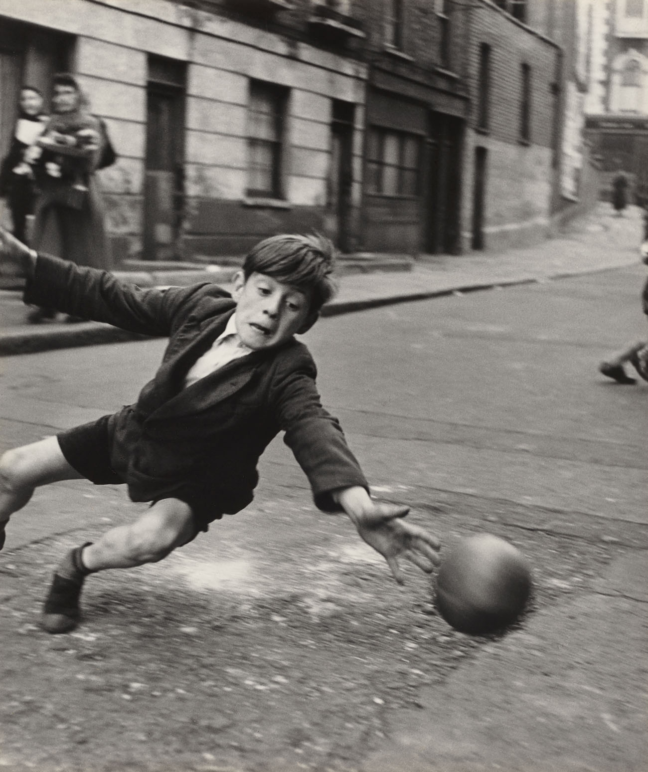 Roger Mayne (English, 1929-2014) 'Goalie, Street Football, Brindley Road' 1956