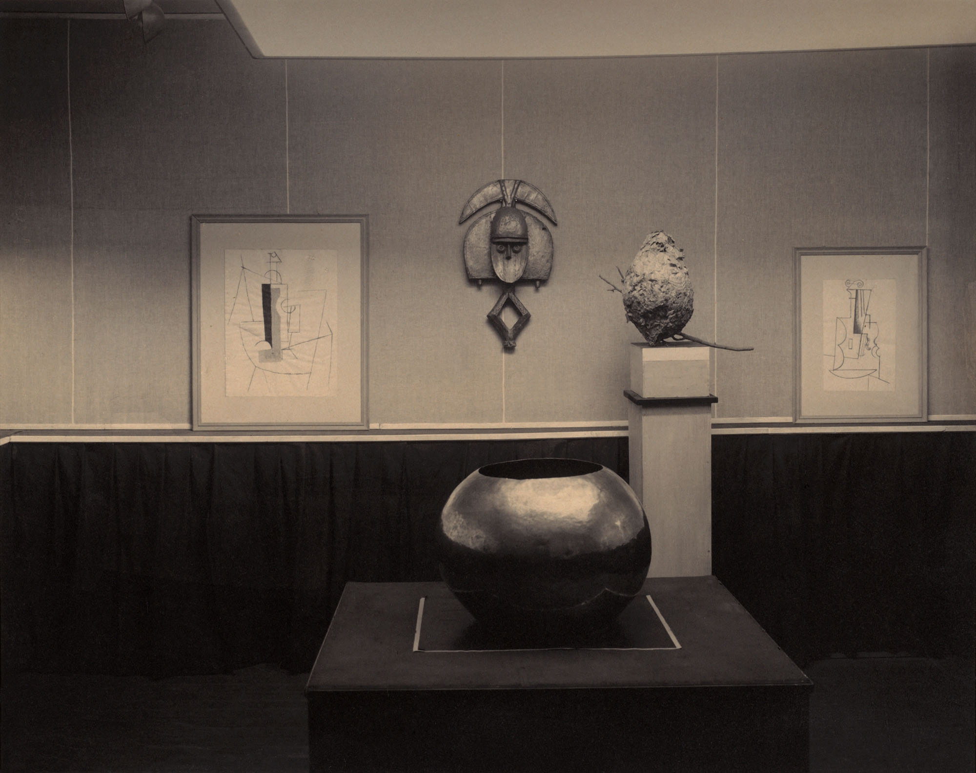 Alfred Stieglitz (American, 1864-1946) '291 – Picasso-Braque Exhibition' 1915