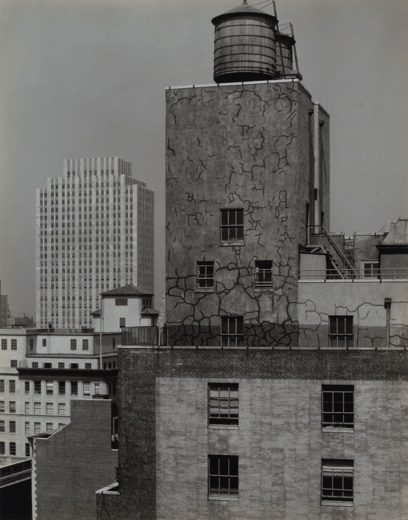 Alfred Stieglitz (American, 1864-1946) 'Water Tower and Radio City, New York' 1933 Alfred Stieglitz (American, 1864-1946) 'Water Tower and Radio City, New York' 1933
