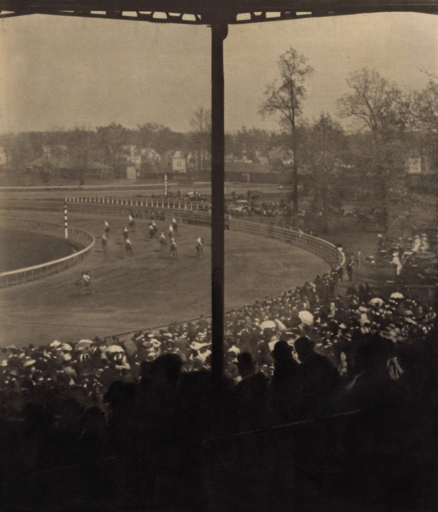 Alfred Stieglitz (American, 1864-1946) 'Going to the Post, Morris Park' 1904 Alfred Stieglitz (American, 1864-1946) 'Going to the Post, Morris Park' 1904