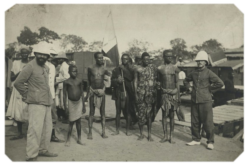 Anonymous. 'The Habés send a parliamentarian to make their submission to Major Pognio' 17 March 1910