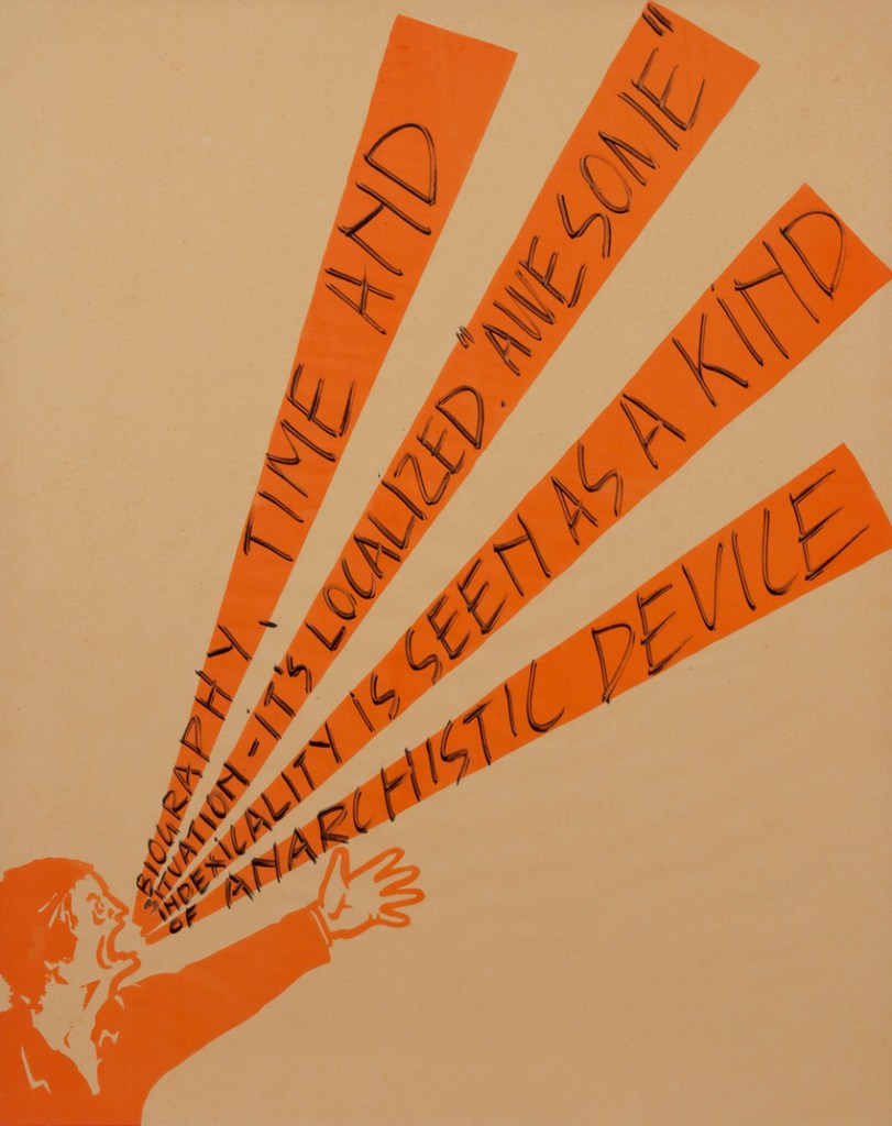 Art and Language (collective created late 1960s) 'Shouting Men' 1975 (details)
