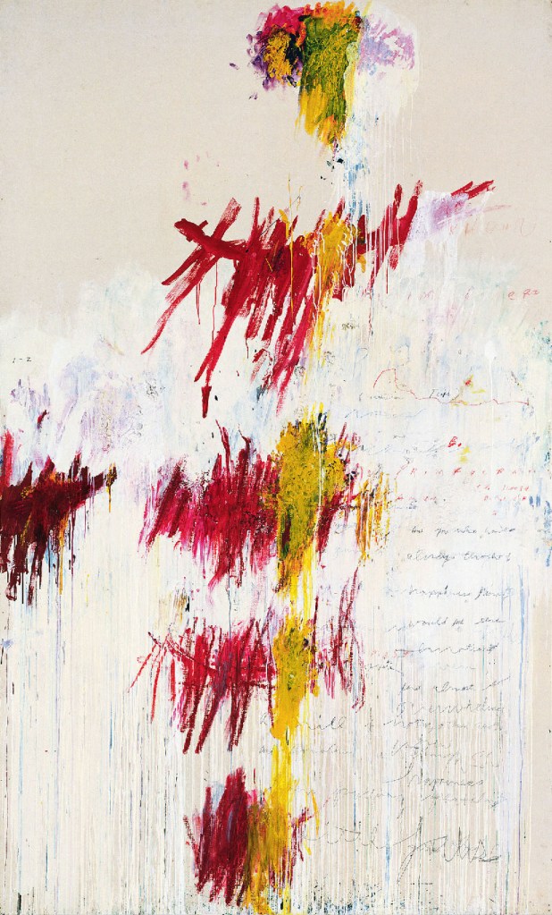 Cy Twombly (American, 1928-2011) 'Quattro Stagioni: Primavera' 1993-1995
