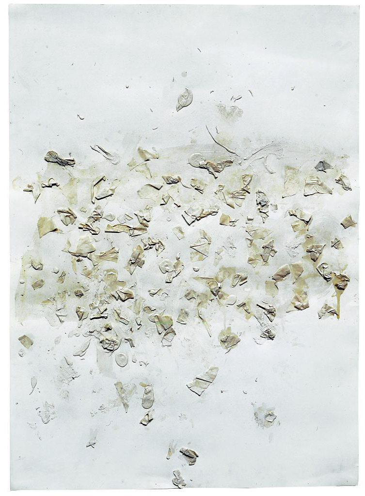 Cy Twombly (American, 1928-2011) 'Sperlonga Collage' 1959