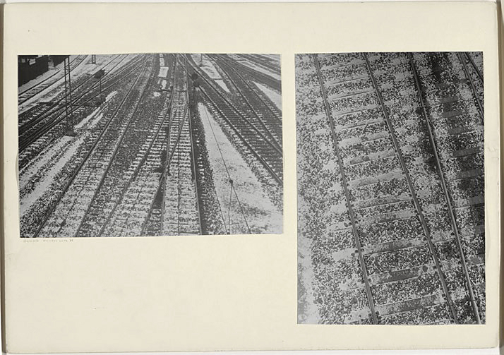 Josef Albers (American, born Germany 1888-1976) 'Dessau, end of winter, 1931'