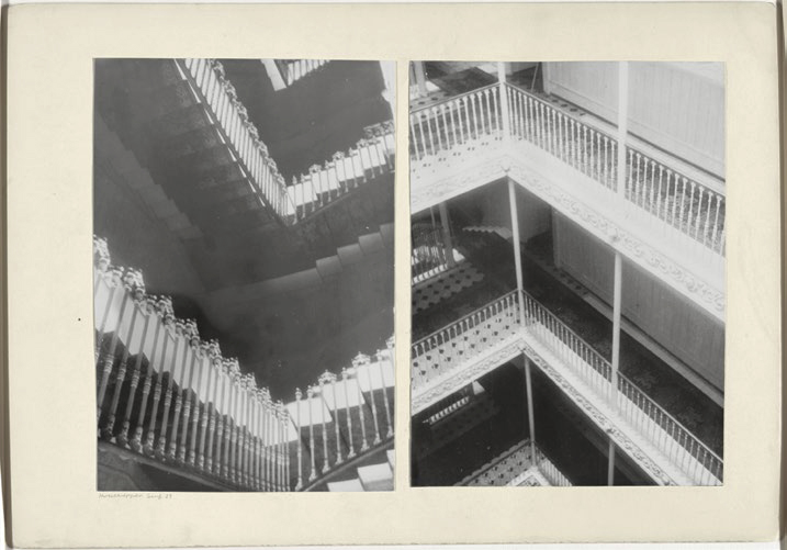 Josef Albers (American, born Germany 1888-1976) 'Hotel staircases, Geneva, 1929'