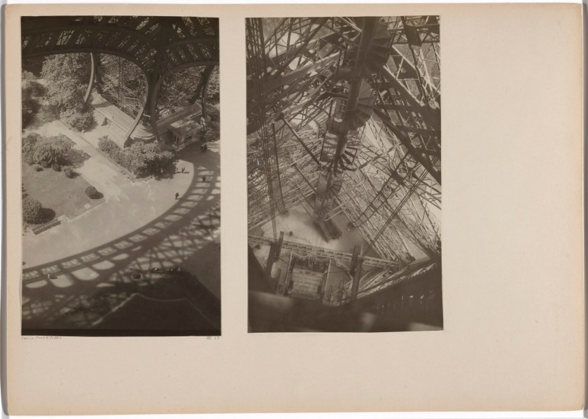 Josef Albers (American, born Germany 1888-1976) 'Paris, Eiffel Tower' 1929/1932