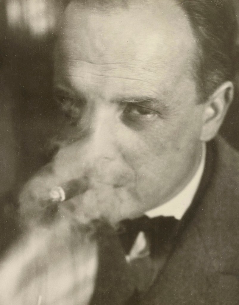 Josef Albers (American born Germany, 1888-1976). 'Paul Klee, Dessau' 1929/1932 (detail)