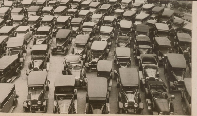 Josef Albers (American, born Germany 1888-1976) 'Untitled (Bullfight, San Sebastian)' 1930/1932 (detail)