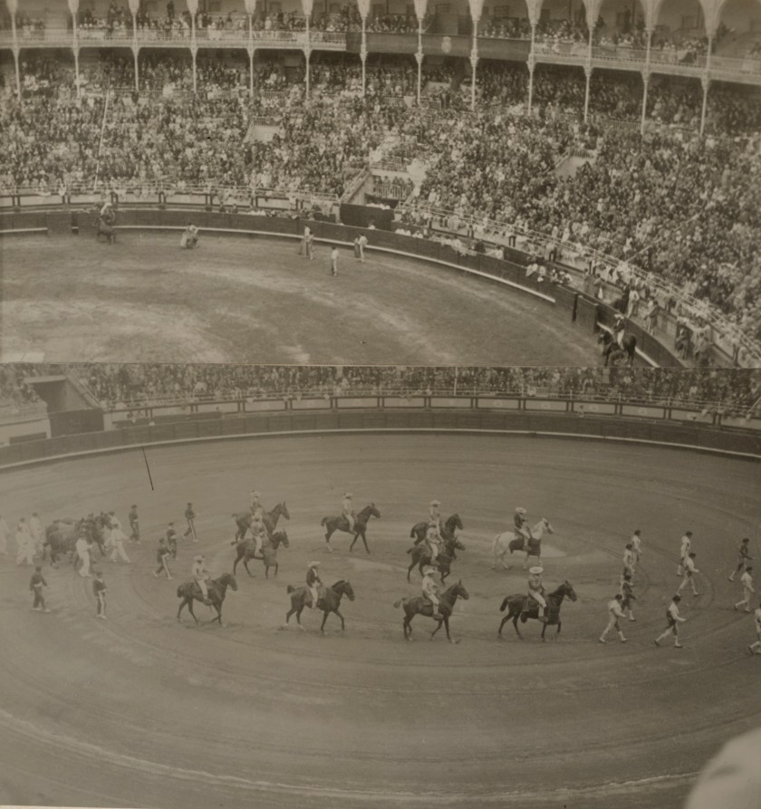 Josef Albers (American, born Germany 1888-1976) 'Untitled (Bullfight, San Sebastian)' 1930/1932 (detail)