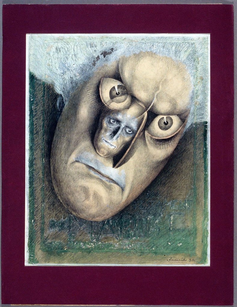 Paul Scheurich (German, 1883-1945) 'Poster design for Fritz Lang's "Das Testament des Dr Mabuse"' 1932 Paul Scheurich (German, 1883-1945) 'Poster design for Fritz Lang's "Das Testament des Dr Mabuse"' 1932