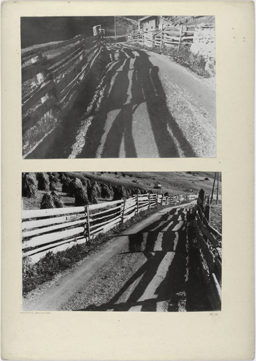 Josef Albers (American born Germany, 1888-1976) 'Road, Paznauntal, July 1930'