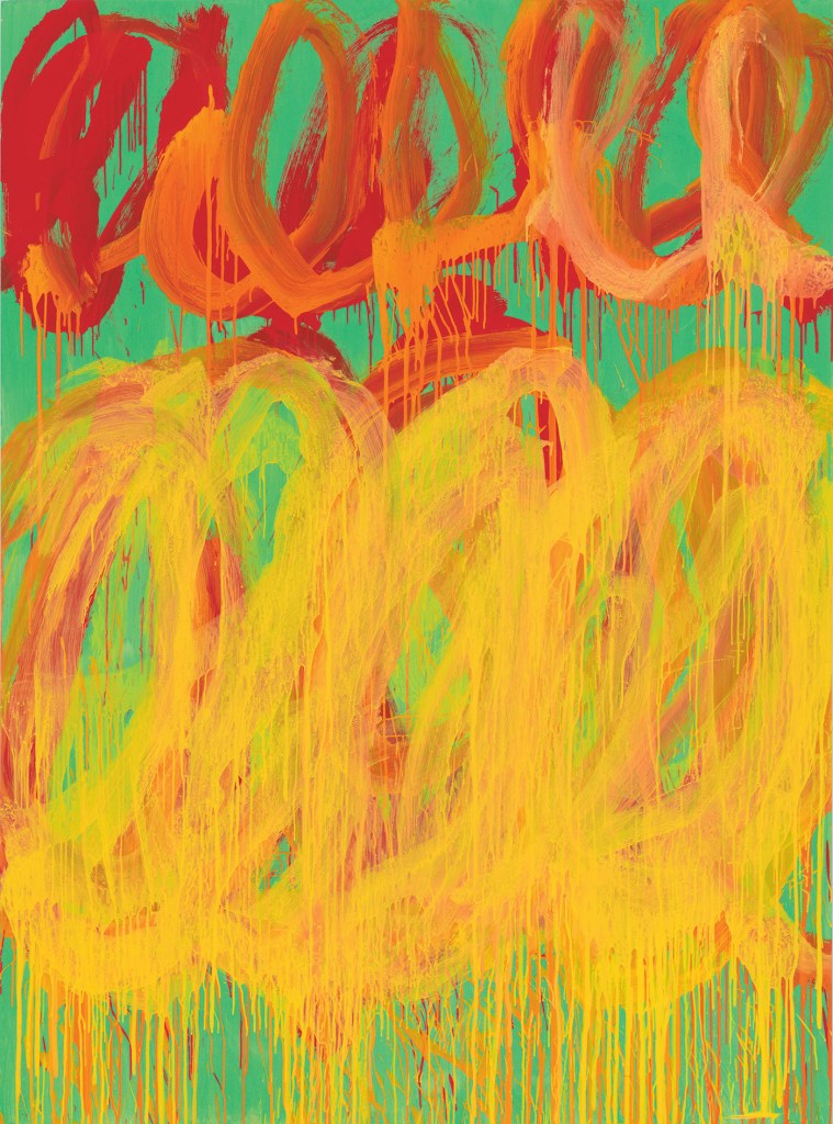 Cy Twombly (American, 1928-2011) 'Camino Real (V)' 2010