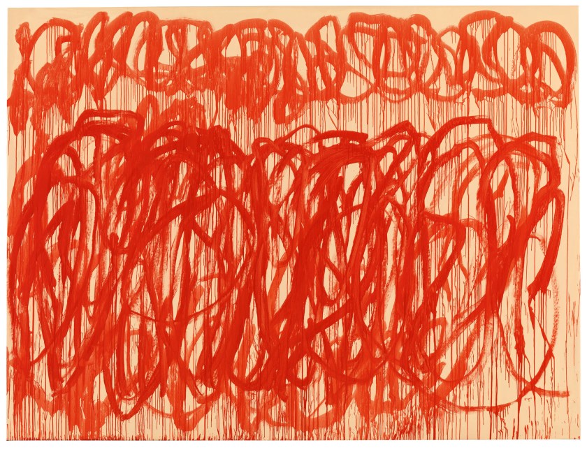 Cy Twombly. 'Untitled (Bacchus)' 2005