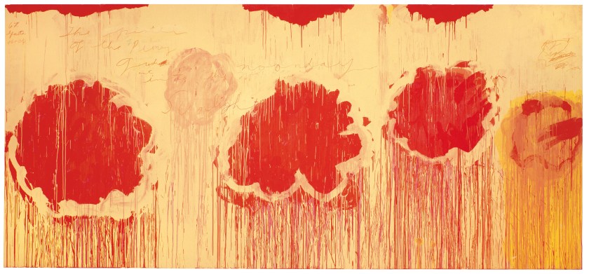 Cy Twombly. 'Sans titre (Gaète)' 2007