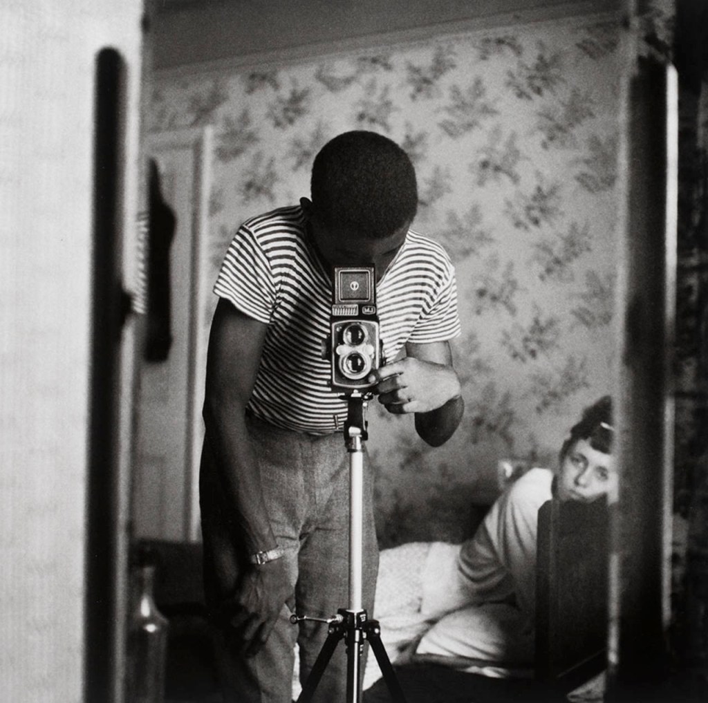 Armet Francis (British born Jamaica, b. 1945) 'Self-portrait in Mirror' 1964