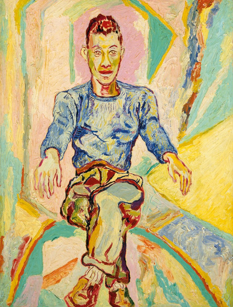 Beauford Delaney (American, 1901-1979) 'James Baldwin' c. 1957