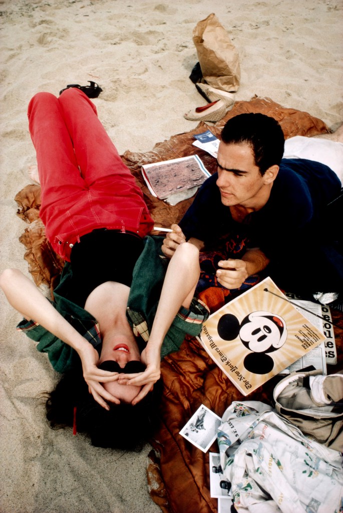 Nan Goldin (American, born 1953) 'C.Z. and Max on the Beach, Truro, Massachusetts' 1976