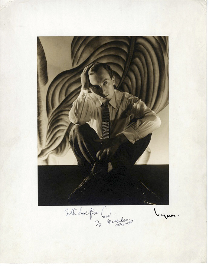 George Platt Lynes (American, 1907-1955) 'Cecil Beaton' Undated
