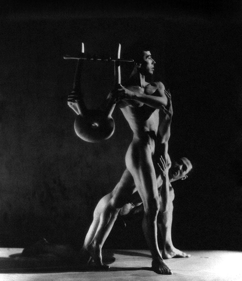 George Platt Lynes (American, 1907-1955) 'Orpheus (Nicholas Magallanes and Francisco Moncion)' 1950