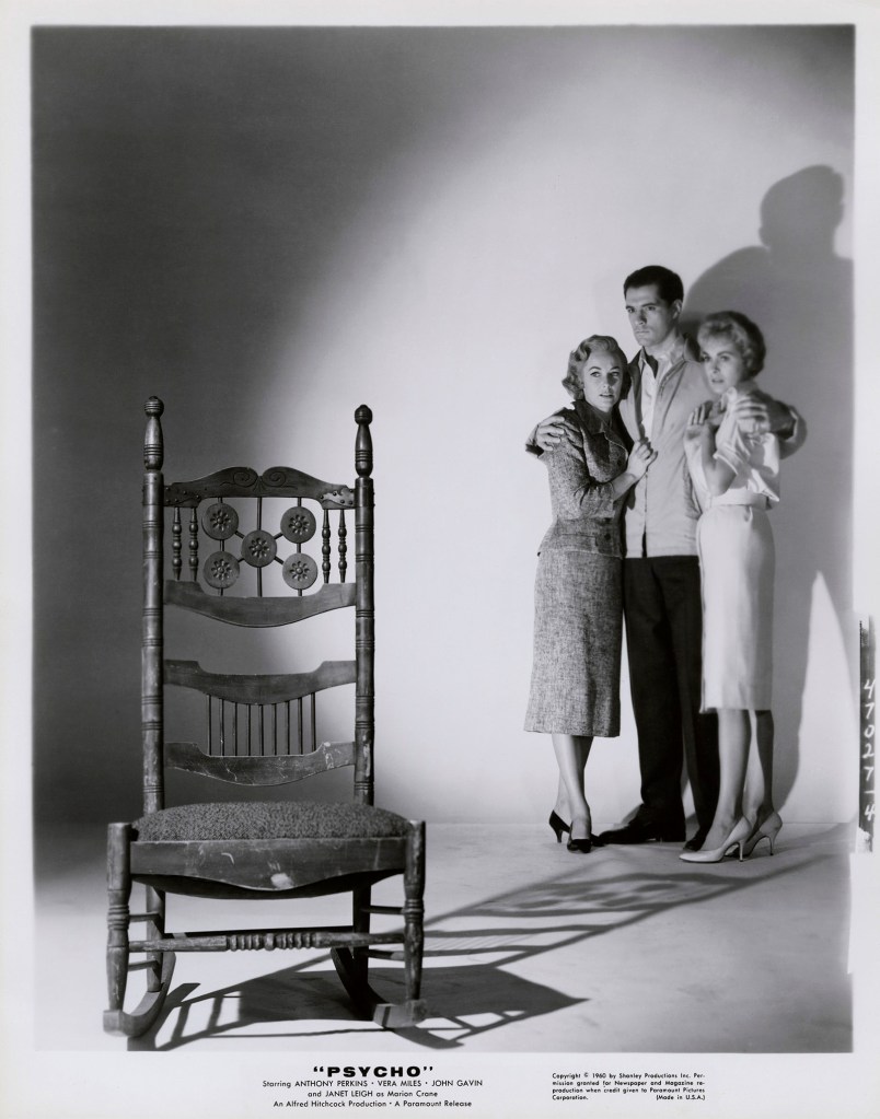 Bud Fraker (attributed to) (American, 1916-2002) 'Janet Leigh, Vera Miles and John Gavin in 'Psycho'' 1960