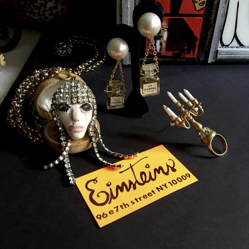 Paul Monroe. 'Chanel No. 5 earrings' 1985