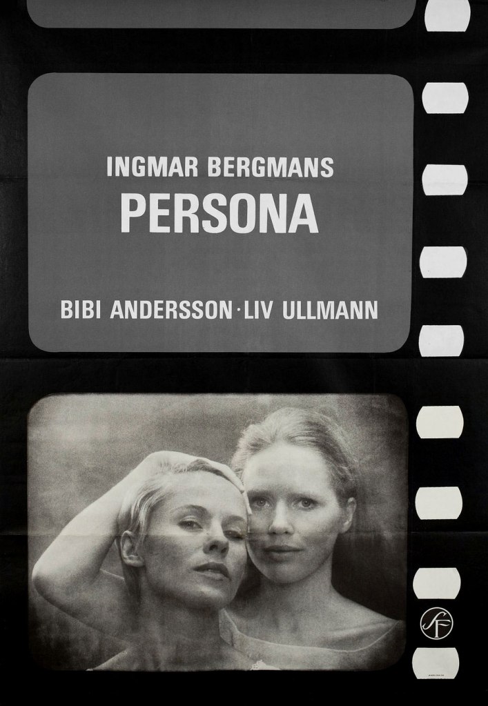 'Persona' 1966 Swedish B1 Poster