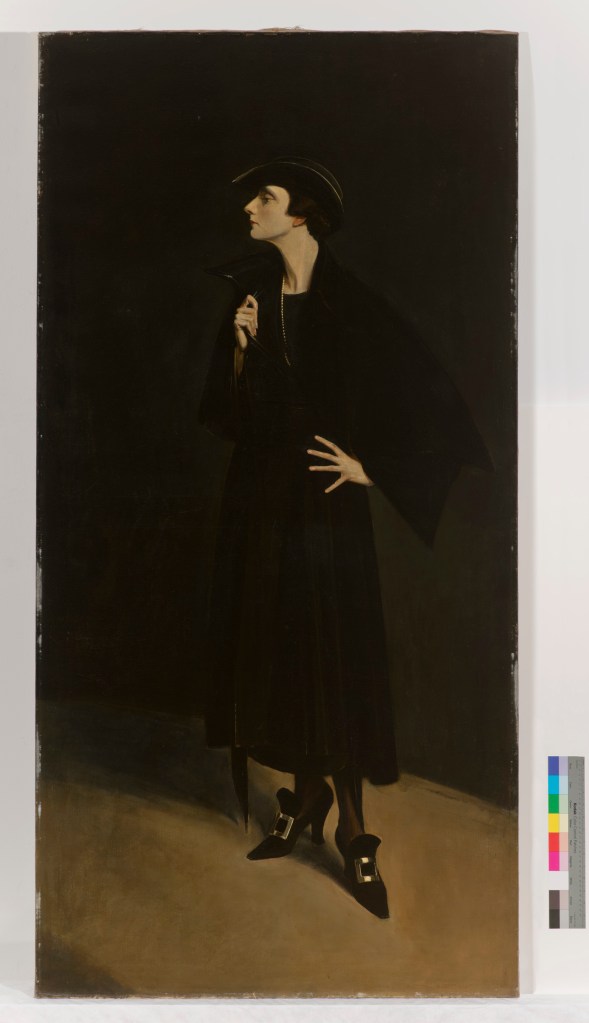 Abram Poole (American, 1883-1961) 'Mercedes de Acosta' 1923