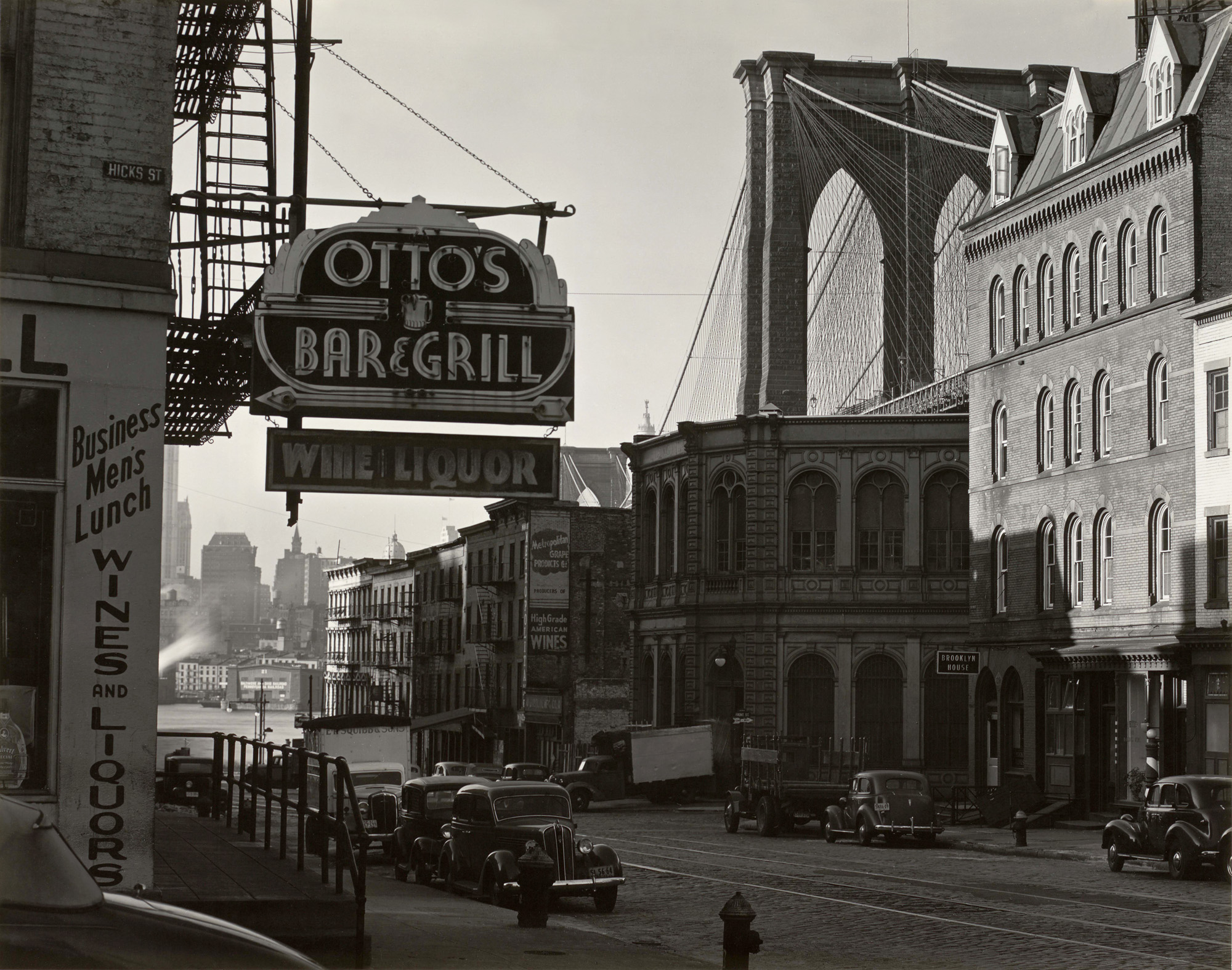 Edward Weston (American, 1886-1958) 'The Brooklyn Bridge' 1941 Edward Weston (American, 1886-1958) 'The Brooklyn Bridge' 1941