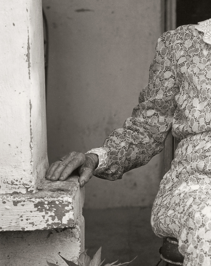 Edward Weston (1886-1958) 'Mr. and Mrs. Fry of Burnet, Texas' (detail) 1941