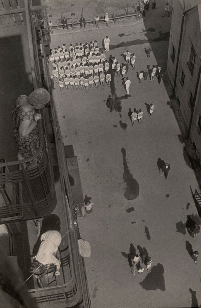 Aleksandr Rodchenko (Russian, 1891-1956) 'Assembling for a Demonstration' 1928-1930