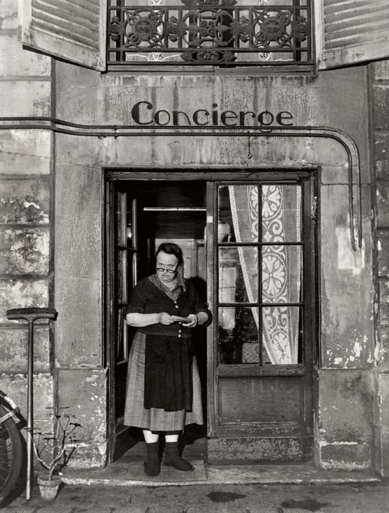 Robert Doisneau (French, 1912-1994) 'La concierge aux lunettes, Rue Jacob' (The concierge with the glasses, Rue Jacob) 1945