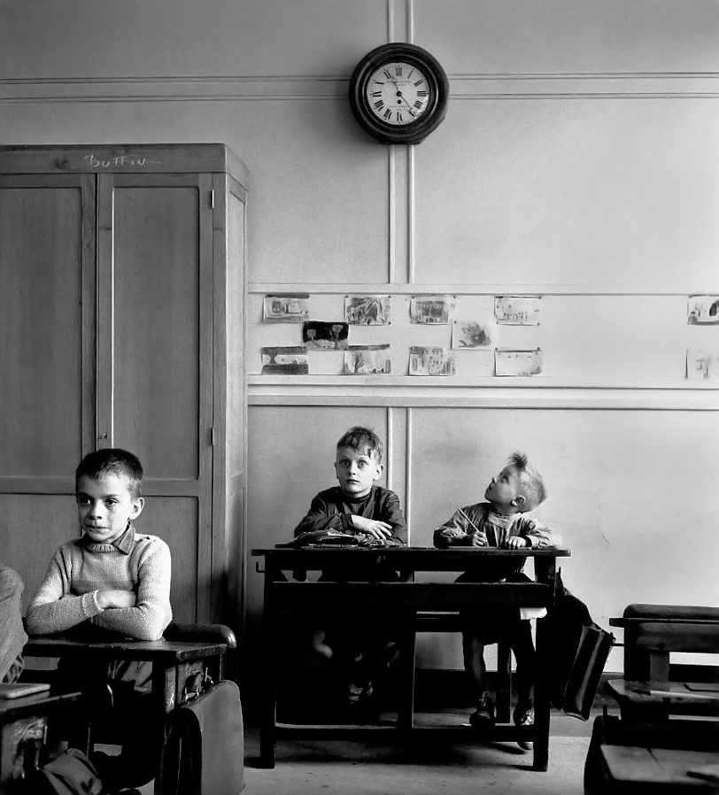 Robert Doisneau (French, 1912-1994) 'Le cadran scolaire, Paris' 1956