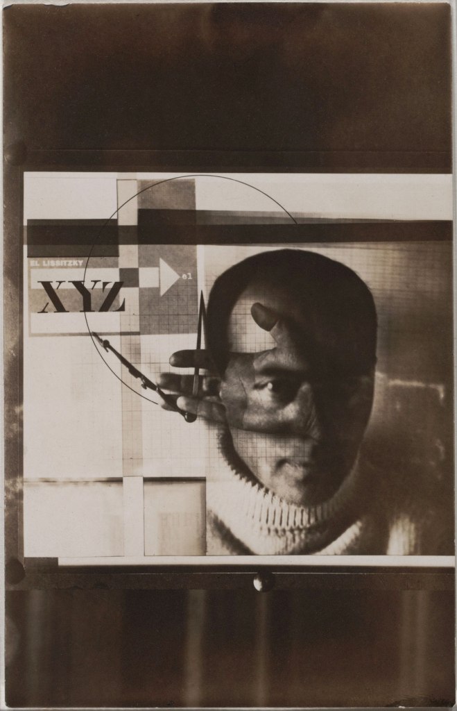El Lissitzky (Russian, 1890-1941) 'Self-Portrait' 1924