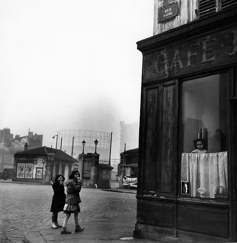 Robert Doisneau (French, 1912-1994) 'Le nez au carreau' 1953