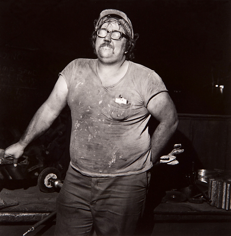 Milton Rogovin (American, 1909-2011) 'Untitled' from the series 'Working People: Atlas Steel, Frank Andrzewski' 1978-1979