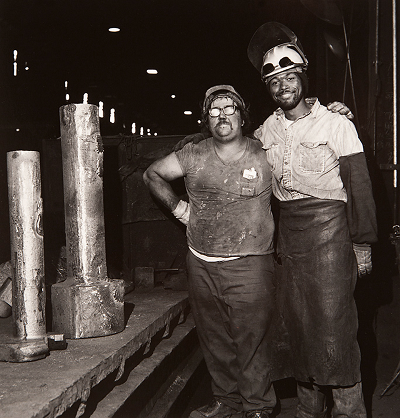 Milton Rogovin (American, 1909-2011) 'Untitled' from the series 'Working People: Atlas Steel, Frank Andrzewski' 1978-1979