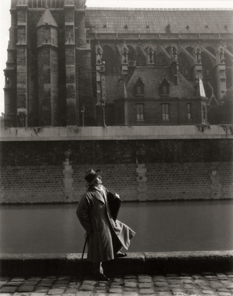Edward Steichen (American, 1879-1973) 'E. Gordon Craig, Paris' 1920, printed in 1987