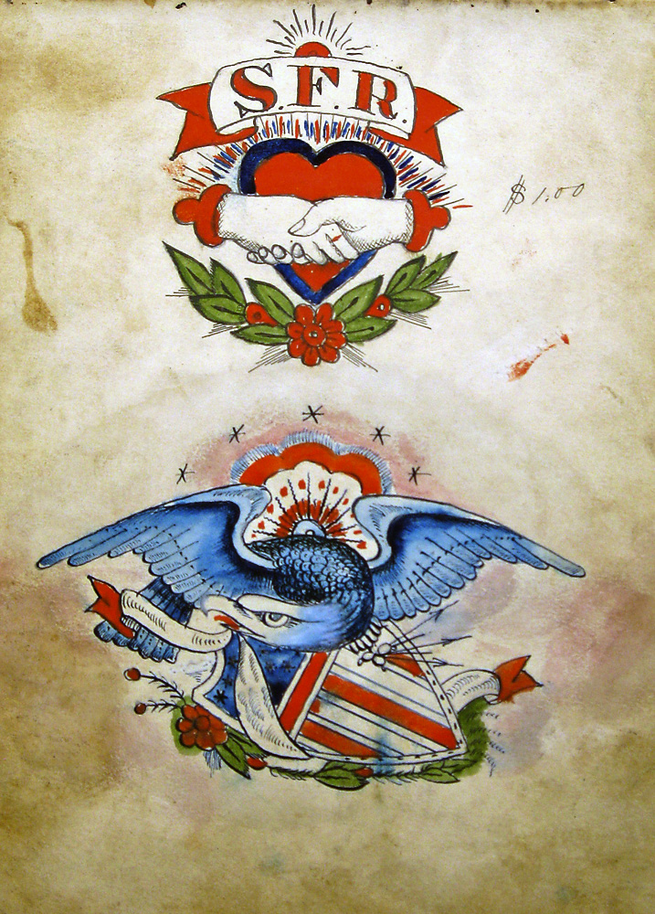 Samuel O'Reilly (American, 1854-1909) 'Eagle and shield' c. 1875-1905