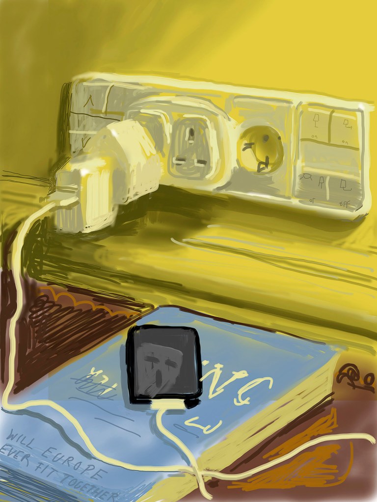 David Hockney (English, b. 1937) "Untitled, 22 January 2011" iPad Drawing from the exhibition 'David Hockney: Current' at NGV International, Melbourne, Nov 2016 - March 2017