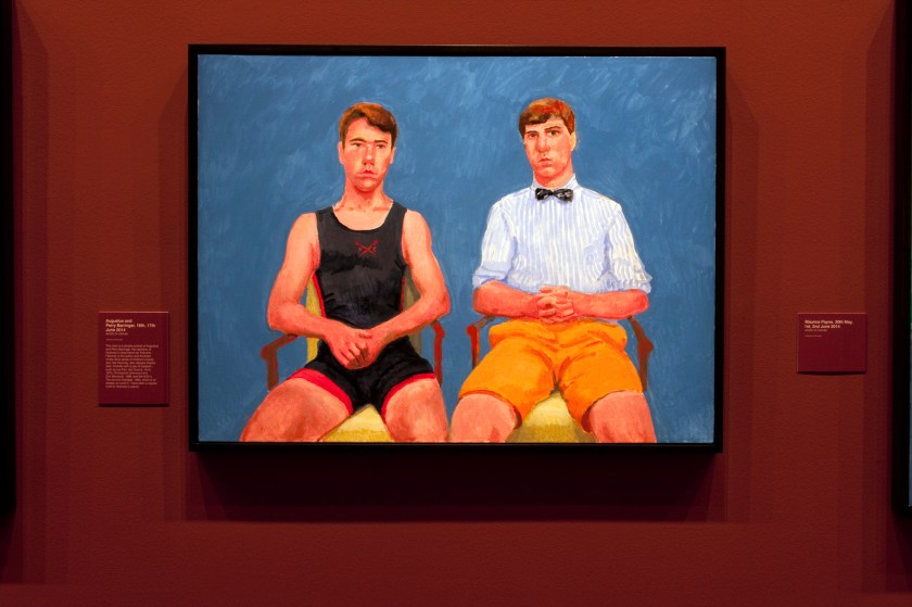 David Hockney (English 1937- ) 'Augustus and Perry Barringer, 16th, 17th June 2014'
