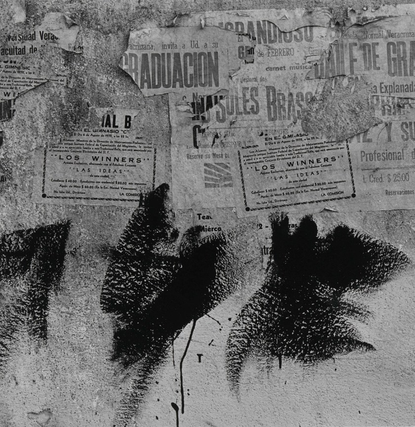 Aaron Siskind (American, 1903-1991) 'Jalapa 30 (Homage to Franz Kline)' 1973