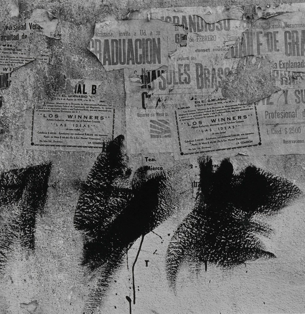 Aaron Siskind (American, 1903-1991) 'Jalapa 30 (Homage to Franz Kline)' 1973