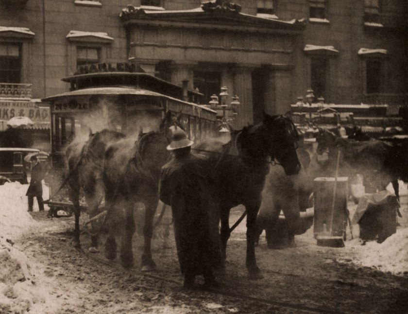 Alfred Stieglitz (American, 1864-1946) 'The Terminal' 1893