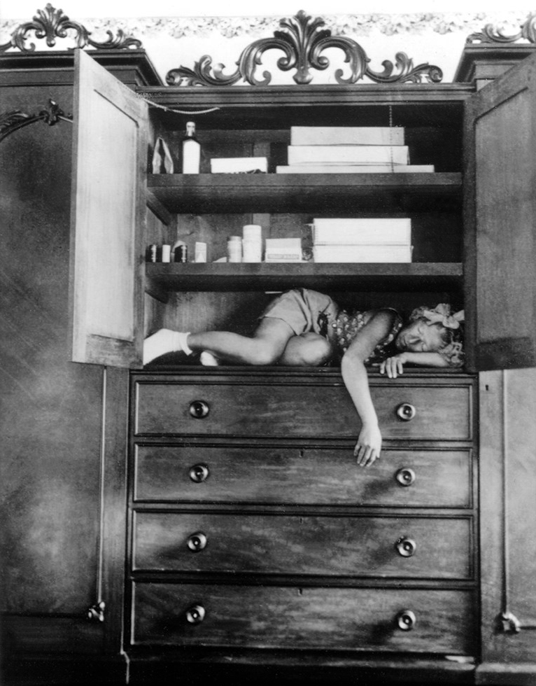 Claude Cahun (French, 1894-1954) 'Self-portrait (in cupboard)' c. 1932