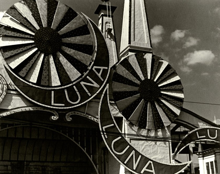 Lusha Nelson (Latvian-American, 1907-1938) 'Coney Island Luna Park' 1935