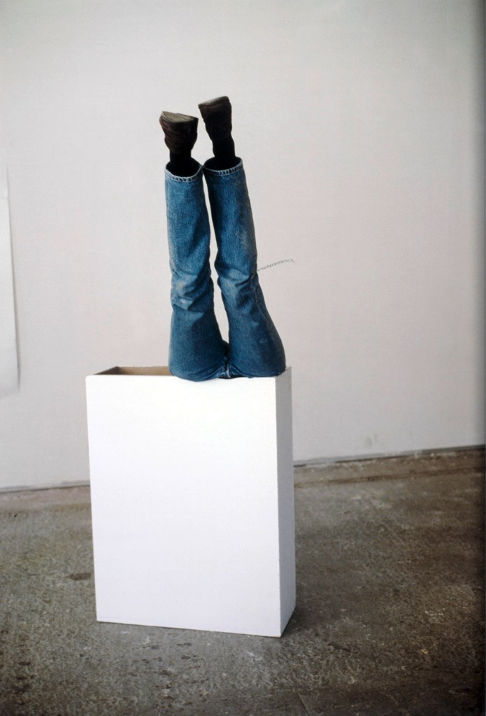 Erwin Wurm (Austrian, b. 1954) 'One Minute Sculpture' 1997