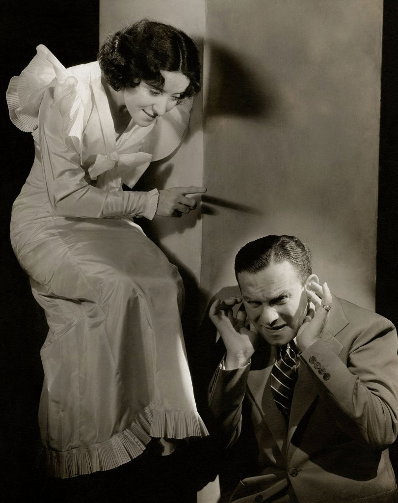 Lusha Nelson (Latvian-American, 1907-1938) 'George Burns and Grace Allen' c. 1930s